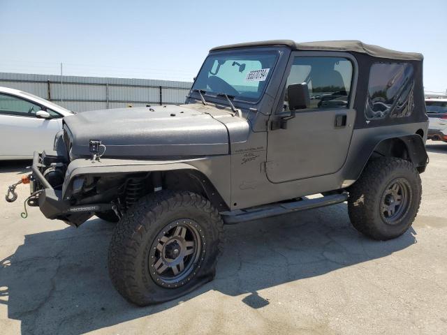 JEEP WRANGLER / 2001 with VIN 1J4FA49S91P305647 - Photo from auction