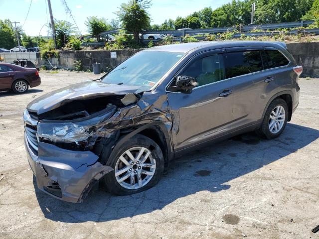 TOYOTA HIGHLANDER 2015 with VIN 5TDBKRFH8FS085423 - Photo from auction