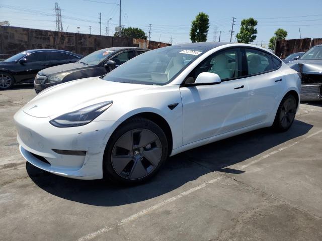 TESLA MODEL 3 2022 with VIN 5YJ3E1EA8NF118411 - Photo from auction