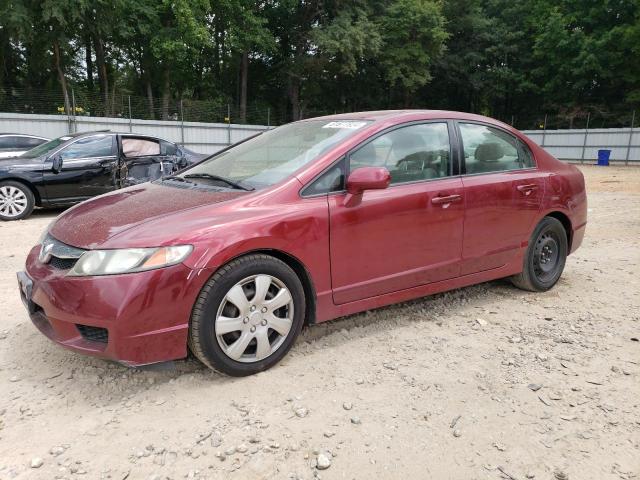 HONDA CIVIC LX 2011 with VIN 2HGFA1F55BH544137 - Photo from auction