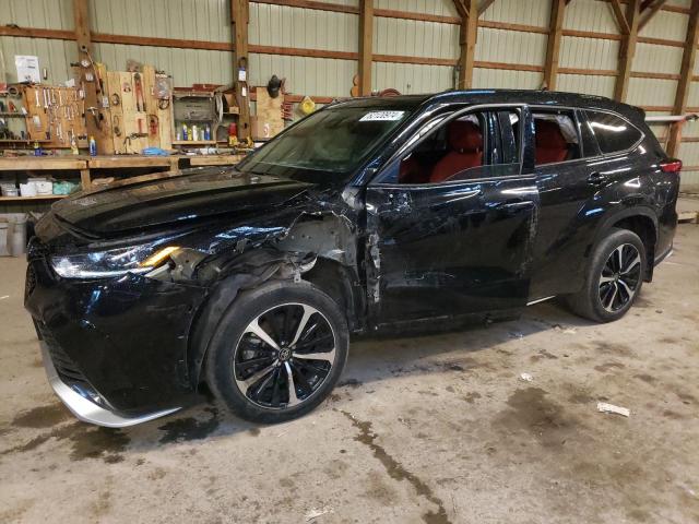 TOYOTA HIGHLANDER 2021 with VIN 5TDLZRBH0MS125092 - Photo from auction