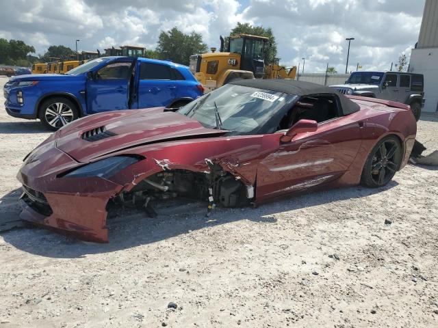 CHEVROLET CORVETTE S 2019 with VIN 1G1YB3D77K5110449 - Photo from auction