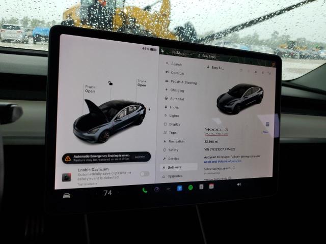 Photo 9 from auction – 2020 TESLA MODEL 3 with VIN 5YJ3E1EC7LF714625