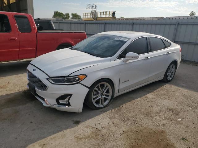 FORD FUSION TIT 2019 with VIN 3FA6P0RU0KR239987 - Photo from auction