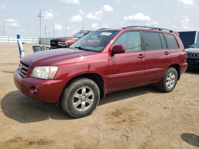 TOYOTA HIGHLANDER 2007 with VIN JTEEP21AX70212916 - Photo from auction