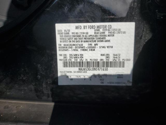 Photo 14 from auction – 2022 FORD ECOSPORT S with VIN MAJ6S3GL0NC471650