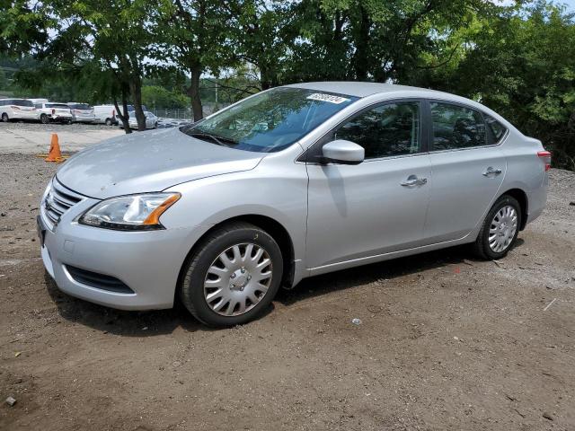 NISSAN SENTRA S 2015 with VIN 3N1AB7AP6FL658391 - Photo from auction