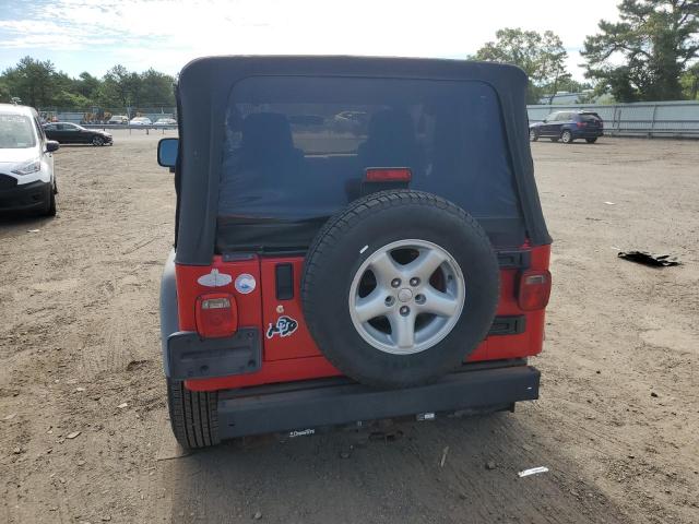 Photo 6 from auction – 2006 JEEP WRANGLER X with VIN 1J4FA39S76P706289