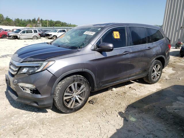 HONDA PILOT EXL 2017 with VIN 5FNYF6H86HB004016 - Photo from auction