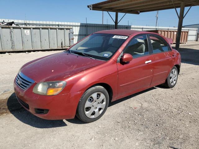 KIA SPECTRA EX 2009 with VIN KNAFE221395624482 - Photo from auction