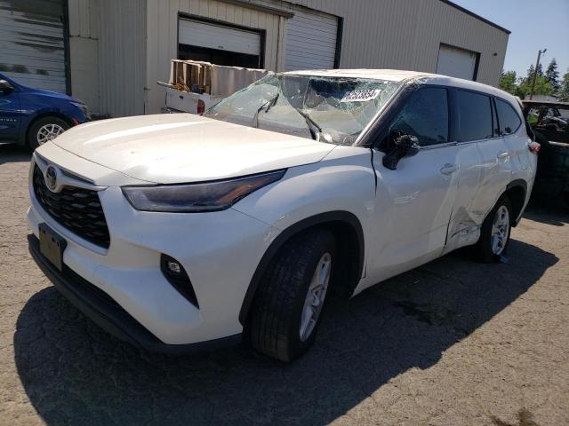 TOYOTA HIGHLANDER 2021 with VIN 5TDZZRAH1MS068753 - Photo from auction
