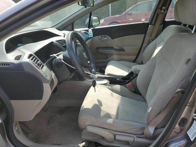 Photo 7 from auction – 2012 HONDA CIVIC LX with VIN 19XFB2F57CE076944