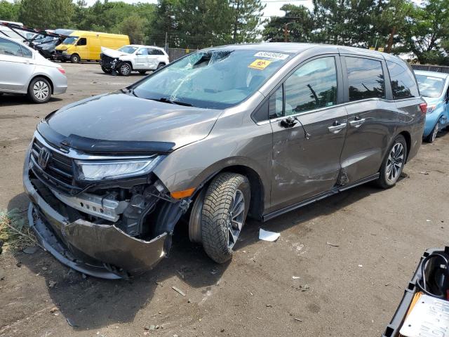 Photo 1 from auction – 2021 HONDA ODYSSEY EX with VIN 5FNRL6H71MB033423