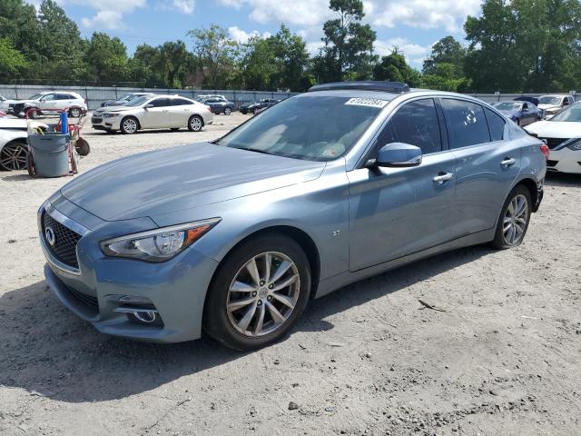INFINITI Q50 BASE 2015 with VIN JN1BV7AR2FM400081 - Photo from auction