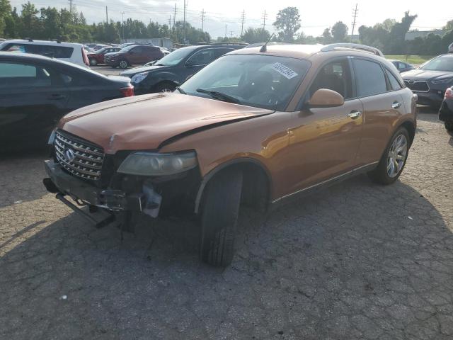 INFINITI FX45 2005 with VIN JNRBS08W45X400878 - Photo from auction