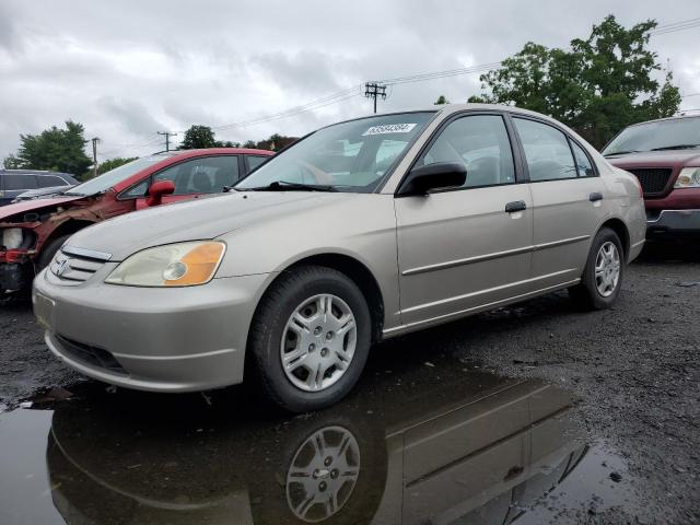 HONDA CIVIC LX 2001 with VIN 2HGES16581H538548 - Photo from auction