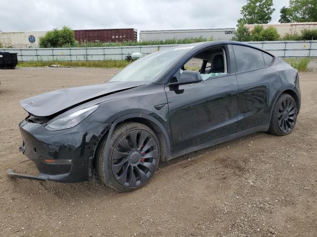 TESLA MODEL Y 2022 con VIN 7SAYGDEF8NF389954 - Foto de la subasta