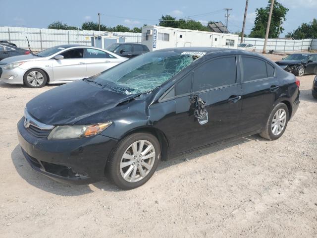 HONDA CIVIC EXL 2012 with VIN 2HGFB2F98CH577401 - Photo from auction