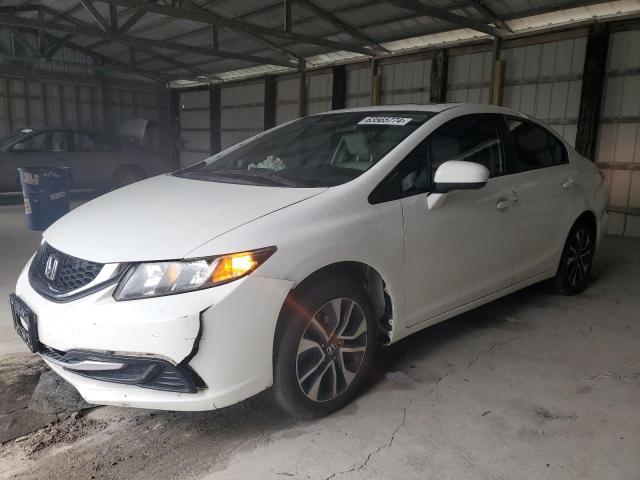 HONDA CIVIC EX 2014 with VIN 19XFB2F86EE034357 - Photo from auction