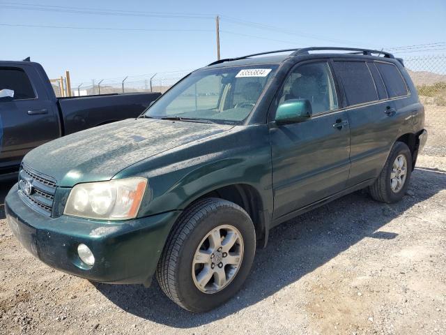 TOYOTA HIGHLANDER 2002 with VIN JTEHF21A620064031 - Photo from auction