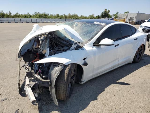 TESLA MODEL S 2021 with VIN 5YJSA1E65MF451442 - Photo from auction