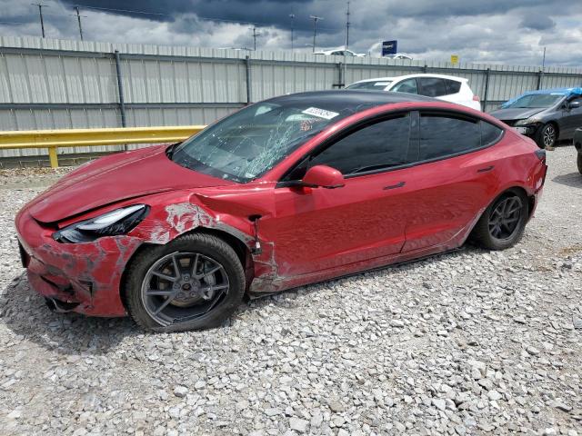 TESLA MODEL 3 2021 with VIN 5YJ3E1EBXMF852166 - Photo from auction