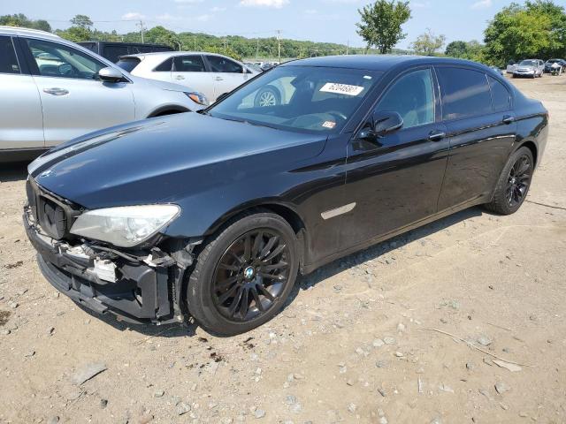 BMW 740 LXI 2014 with VIN WBAYF4C54ED281877 - Photo from auction