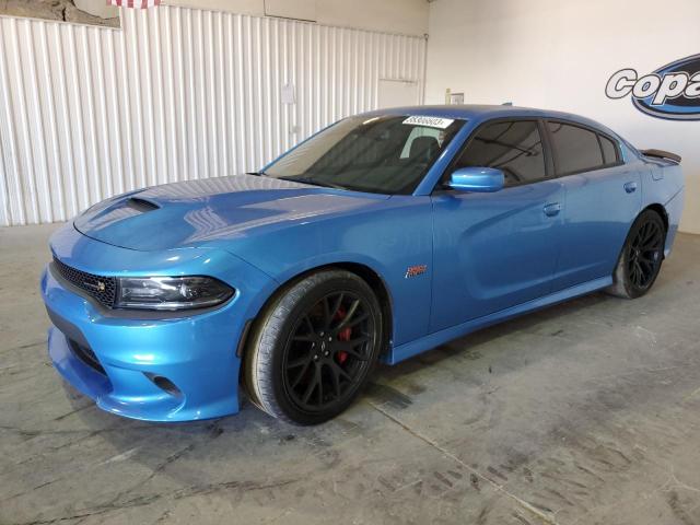 DODGE CHARGER 2018 with VIN 2C3CDXGJ3JH318835 - Photo from auction