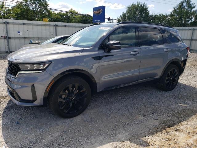 KIA SORENTO SX 2023 with VIN 5XYRKDLF3PG248997 - Photo from auction