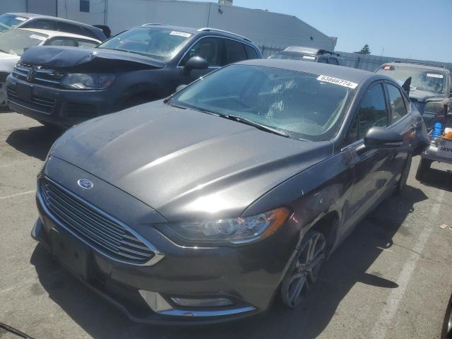 FORD FUSION SE 2017 with VIN 3FA6P0LUXHR301140 - Photo from auction