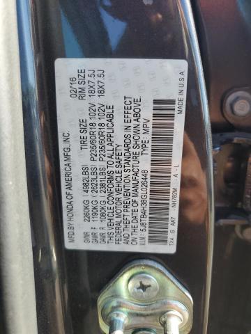 Photo 14 from auction – 2016 ACURA RDX with VIN 5J8TB4H38GL026448