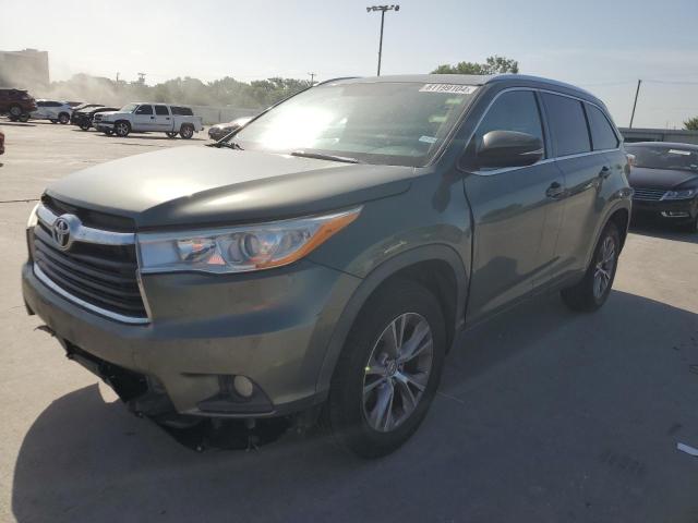 TOYOTA HIGHLANDER 2014 with VIN 5TDKKRFH1ES007225 - Photo from auction