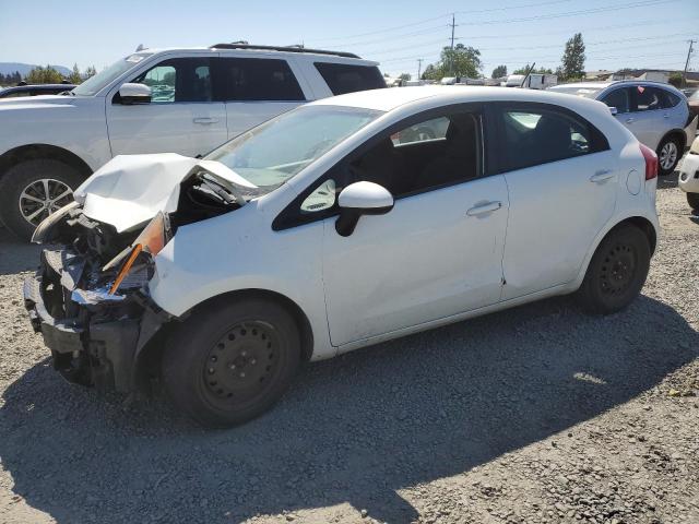 KIA RIO LX 2014 with VIN KNADM5A37E6359133 - Photo from auction