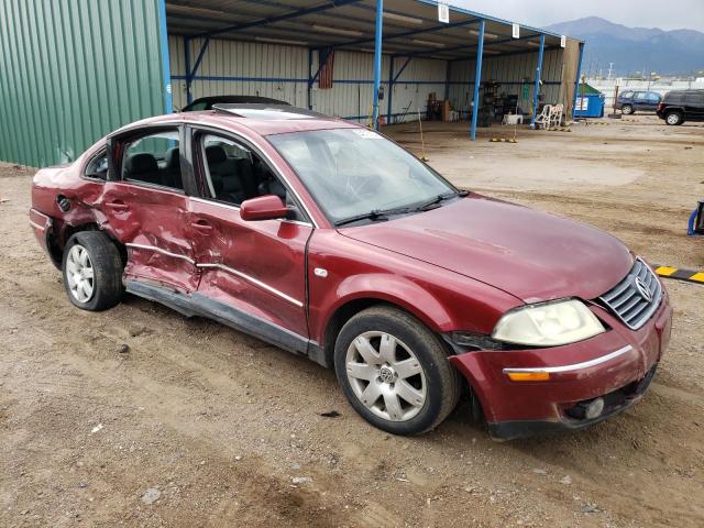 Photo 4 from auction – 2003 VOLKSWAGEN PASSAT GLX with VIN WVWTH63B53P450244