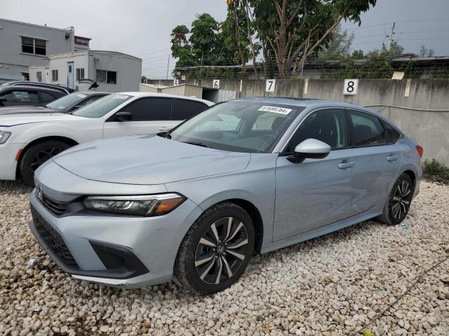 HONDA CIVIC EX 2022 with VIN 2HGFE1F79NH307399 - Photo from auction