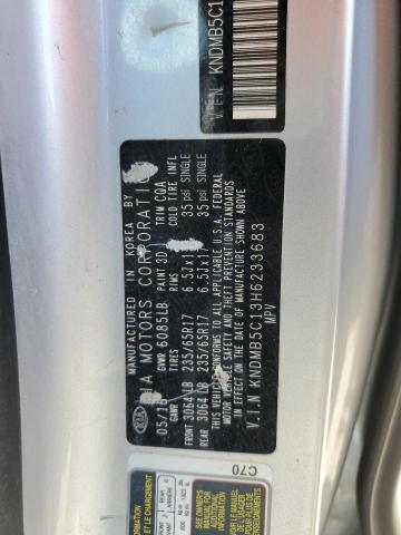 Photo 14 from auction – 2017 KIA SEDONA LX with VIN KNDMB5C13H6233683