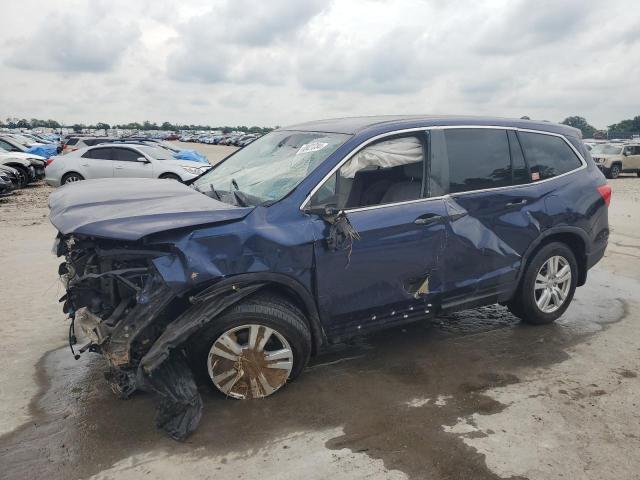 HONDA PILOT LX 2018 with VIN 5FNYF5H17JB019434 - Photo from auction