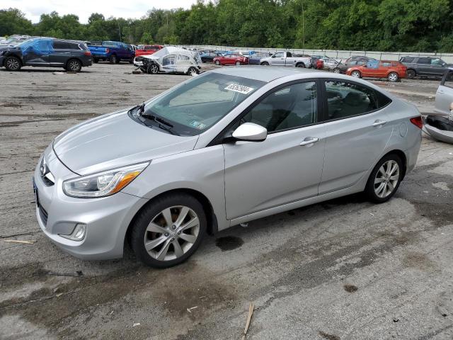 HYUNDAI ACCENT GLS 2014 with VIN KMHCU4AE2EU767945 - Photo from auction
