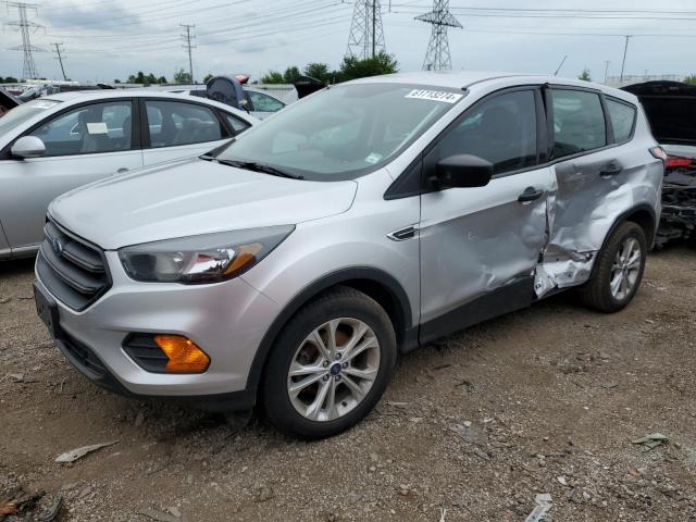 FORD ESCAPE S 2018 with VIN 1FMCU0F70JUB44675 - Photo from auction