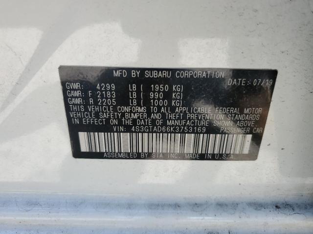 Photo 14 from auction – 2019 SUBARU IMPREZA PR with VIN 4S3GTAD66K3753169