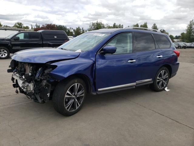 NISSAN PATHFINDER 2017 with VIN 5N1DR2MM6HC623385 - Photo from auction
