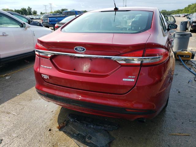 Photo 6 from auction – 2018 FORD FUSION SE with VIN 3FA6P0HD7JR217386