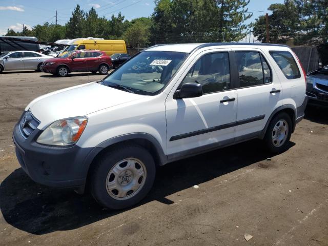 HONDA CR-V LX 2006 with VIN JHLRD78596C018852 - Photo from auction