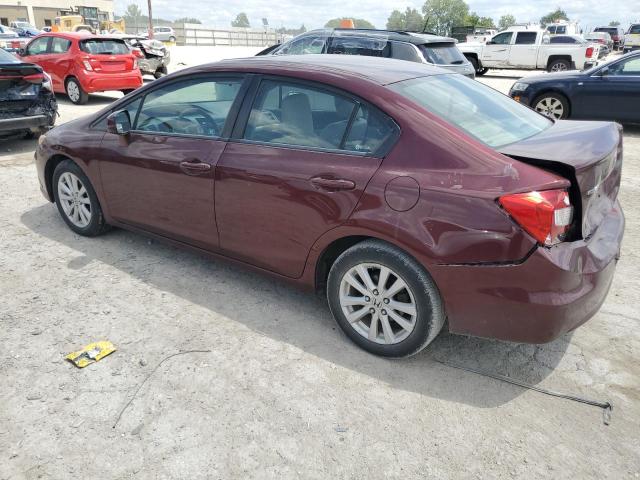 Photo 2 from auction – 2012 HONDA CIVIC EX with VIN 19XFB2F87CE065775