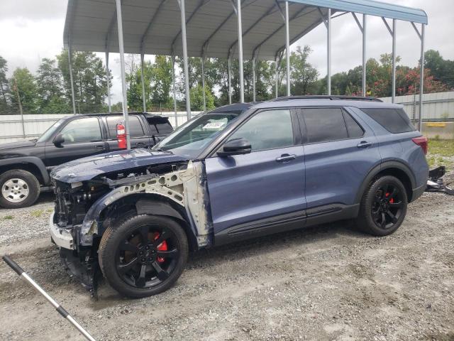FORD EXPLORER S 2021 with VIN 1FM5K8GC3MGC47780 - Photo from auction
