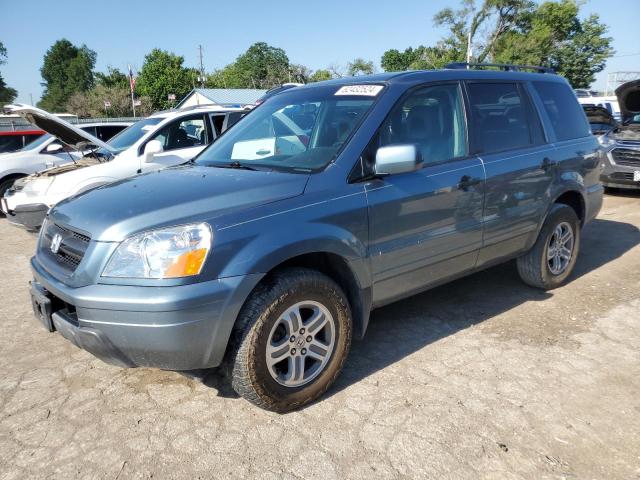 HONDA PILOT EXL 2005 with VIN 5FNYF18525B042492 - Photo from auction