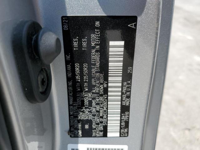 Photo 14 from auction – 2021 TOYOTA SIENNA LIM with VIN 5TDERKEC3MS065745