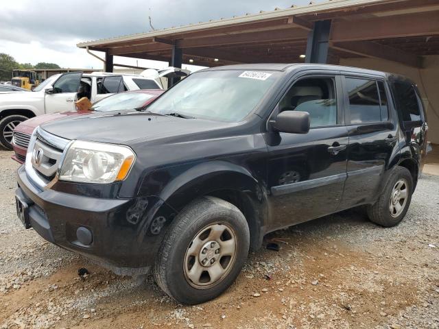 HONDA PILOT LX 2011 with VIN 5FNYF3H24BB053216 - Photo from auction