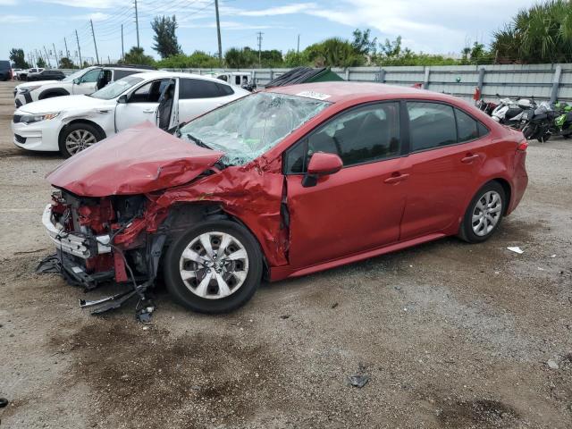 TOYOTA COROLLA LE 2020 with VIN JTDEPRAE2LJ041468 - Photo from auction
