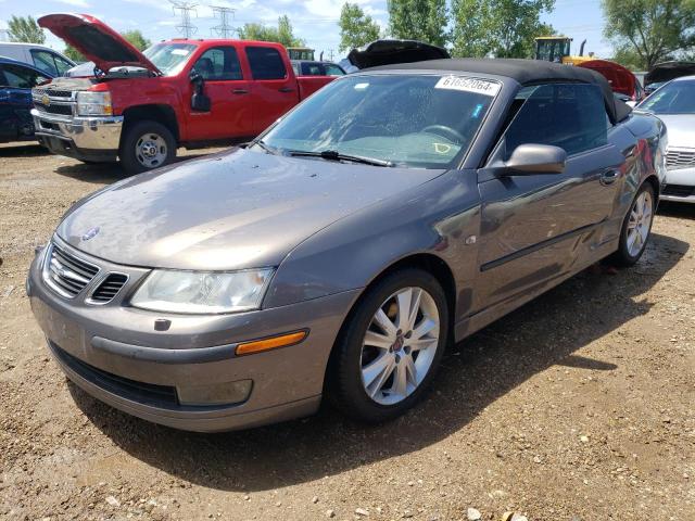 SAAB 9-3 2.0T 2007 with VIN YS3FD79Y476104829 - Photo from auction